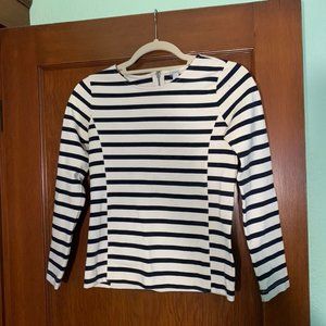 Structured J.Crew Striped Shirt